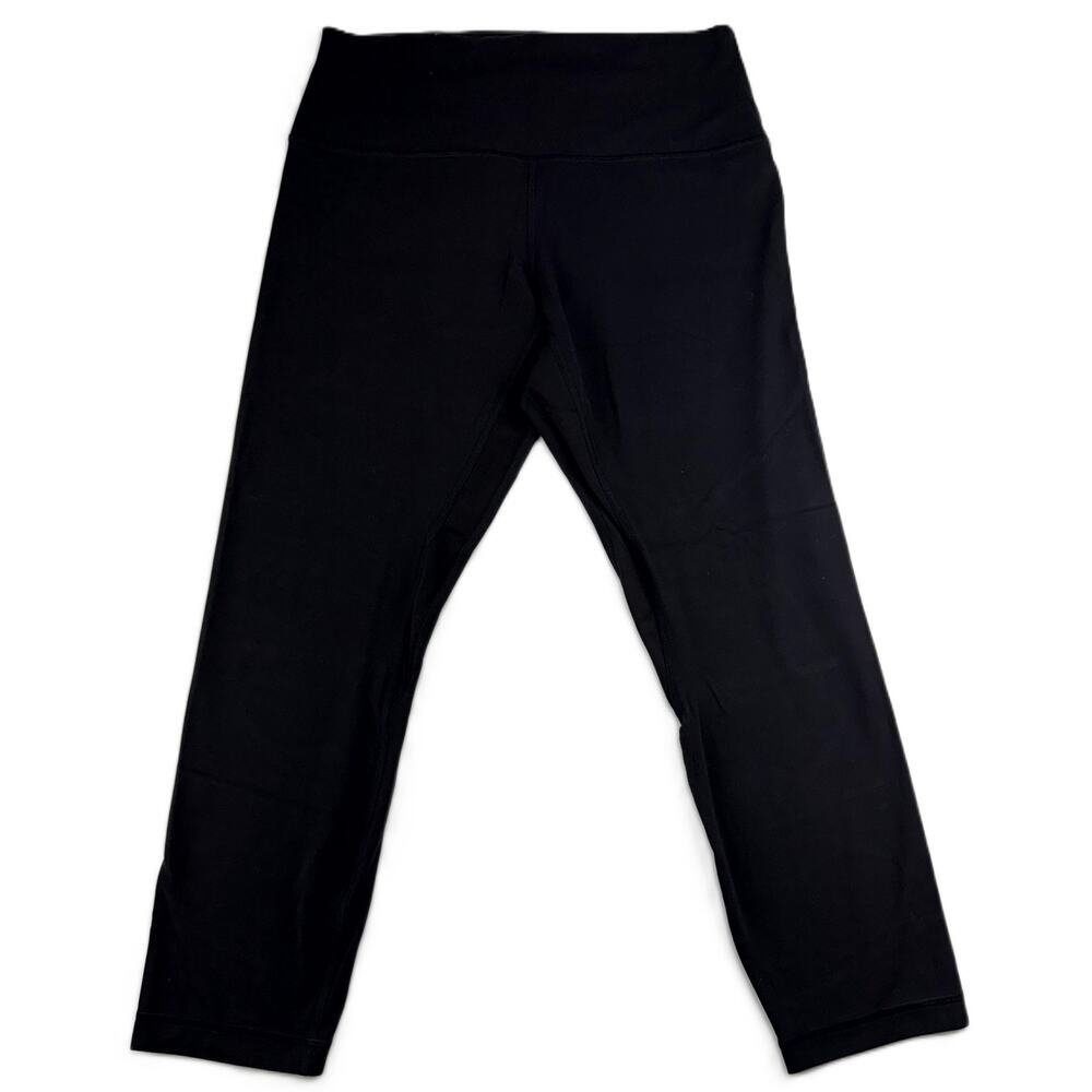 Lululemon Women Black Leggings Size 10 Sport Activewear
